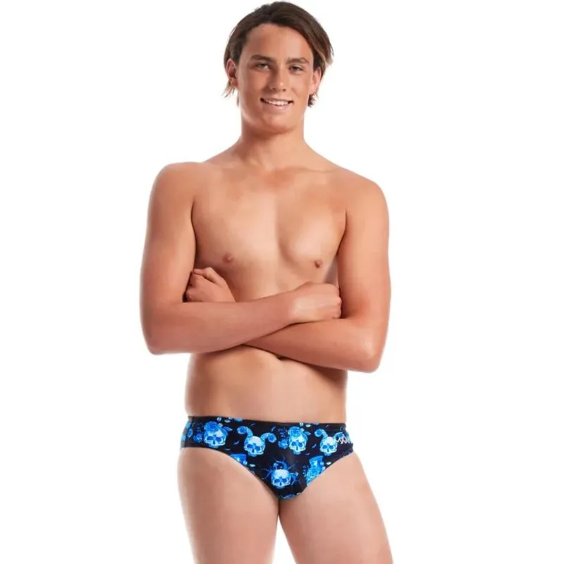 AMANZI Skulduggery Junior 7cm Swim Briefs