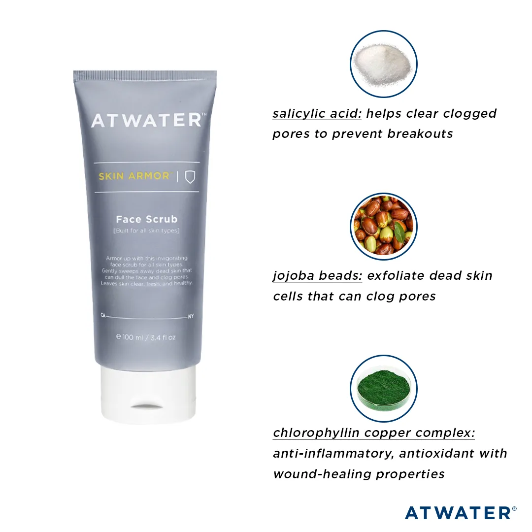 Atwater Skin Armor Face Scrub