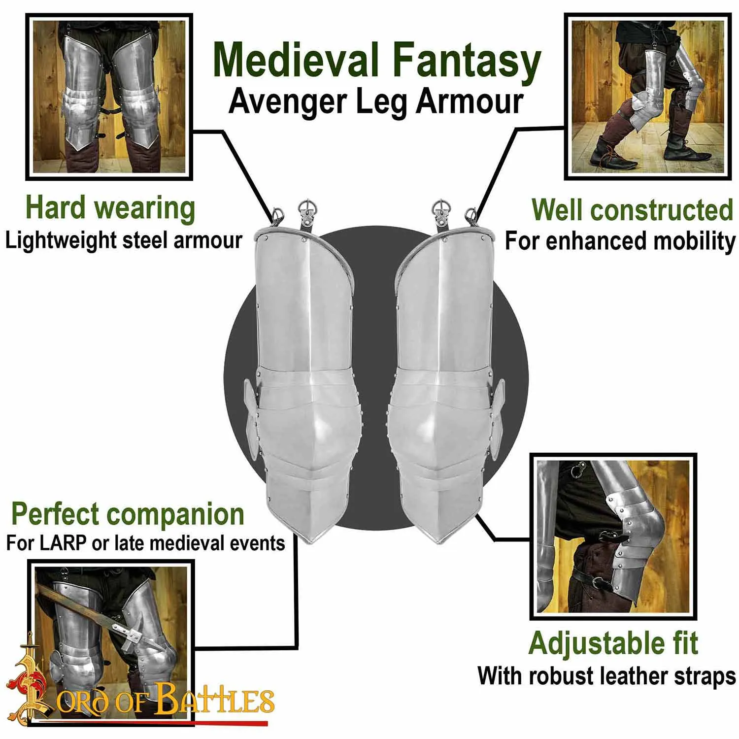 Avenger Legs Armour Type F Steel