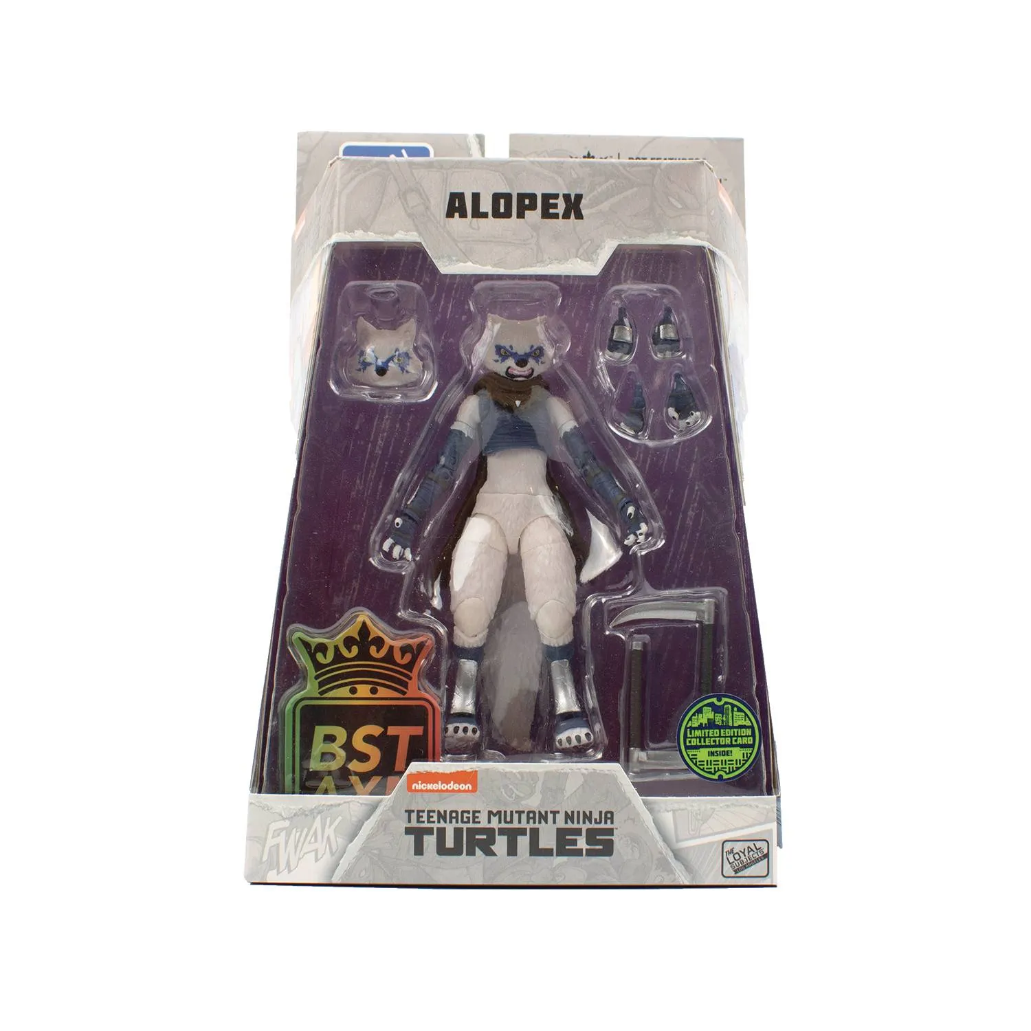 BST AXN IDW Teenage Mutant Ninja Turtles: Alopex (Comic) Action Figure (58016)