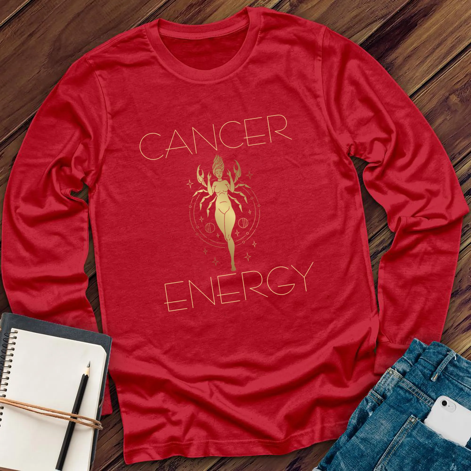 Cancer Energy Long Sleeve