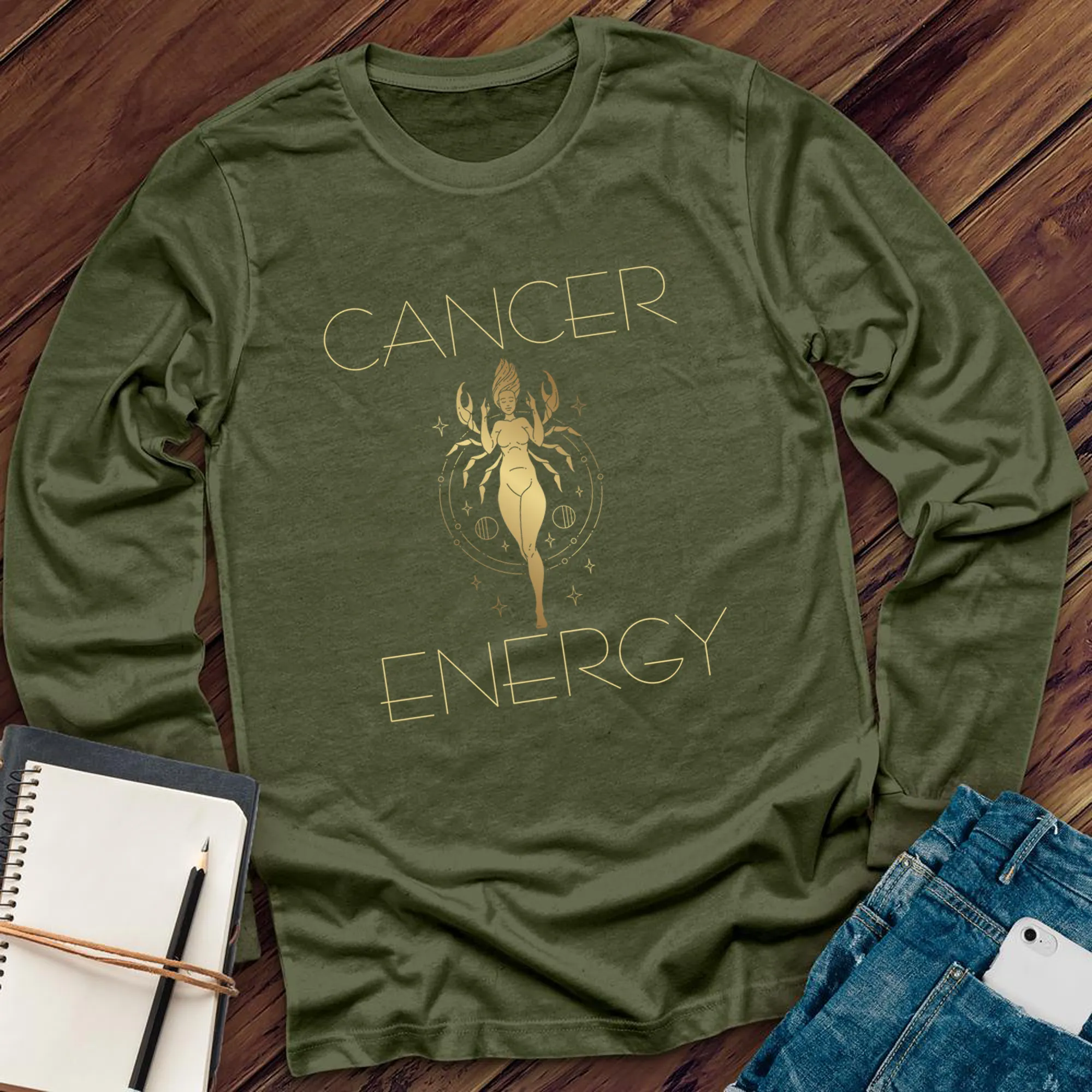 Cancer Energy Long Sleeve