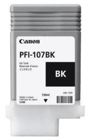 Canon Ink Cartridge Pfi-107 Bk - Photo Black