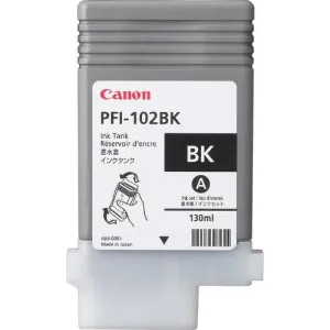 Canon Ink Tank Pfi-102 Bk - Black