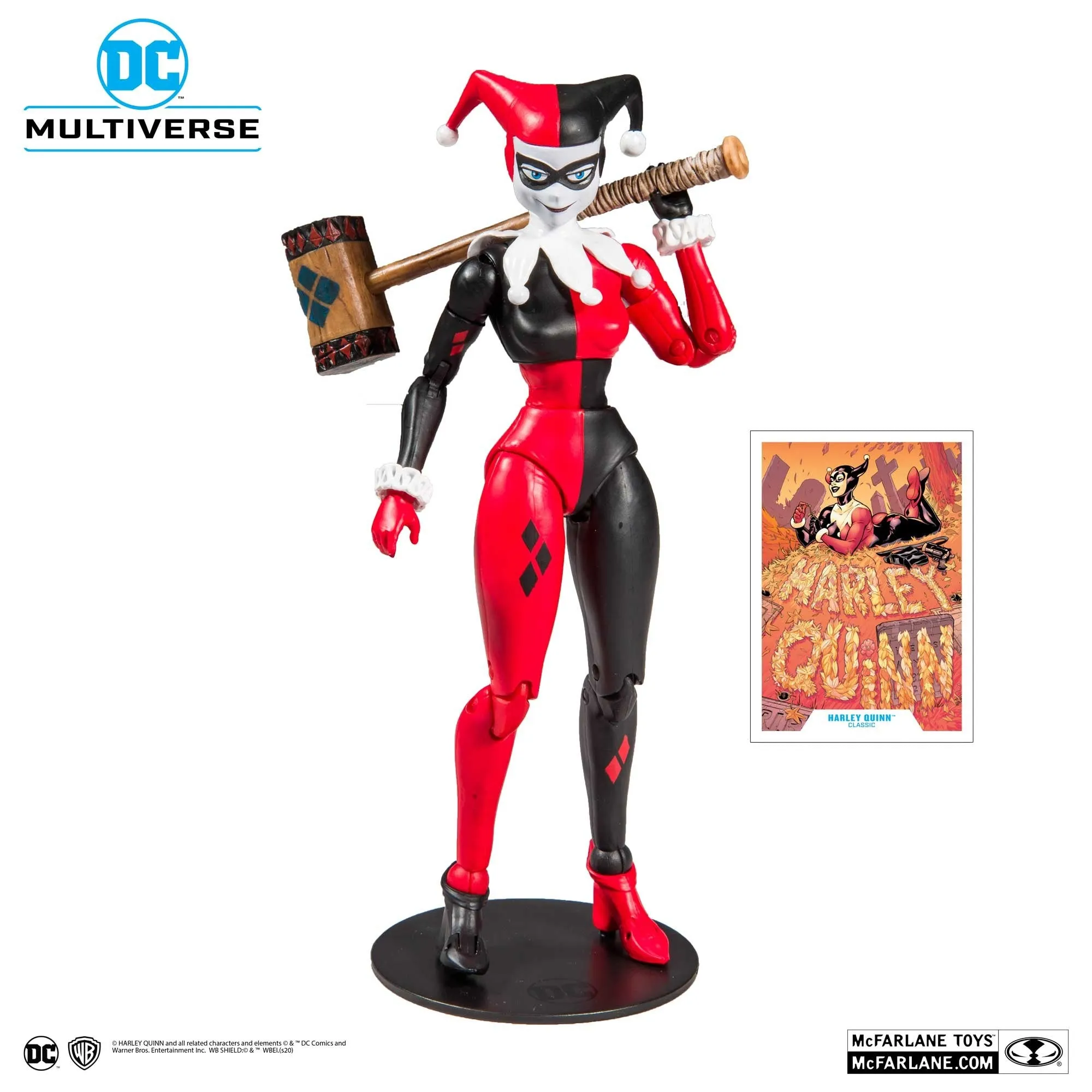 DC Multiverse Harley Quinn (Classic) 7 Inch Action Figure - McFarlane