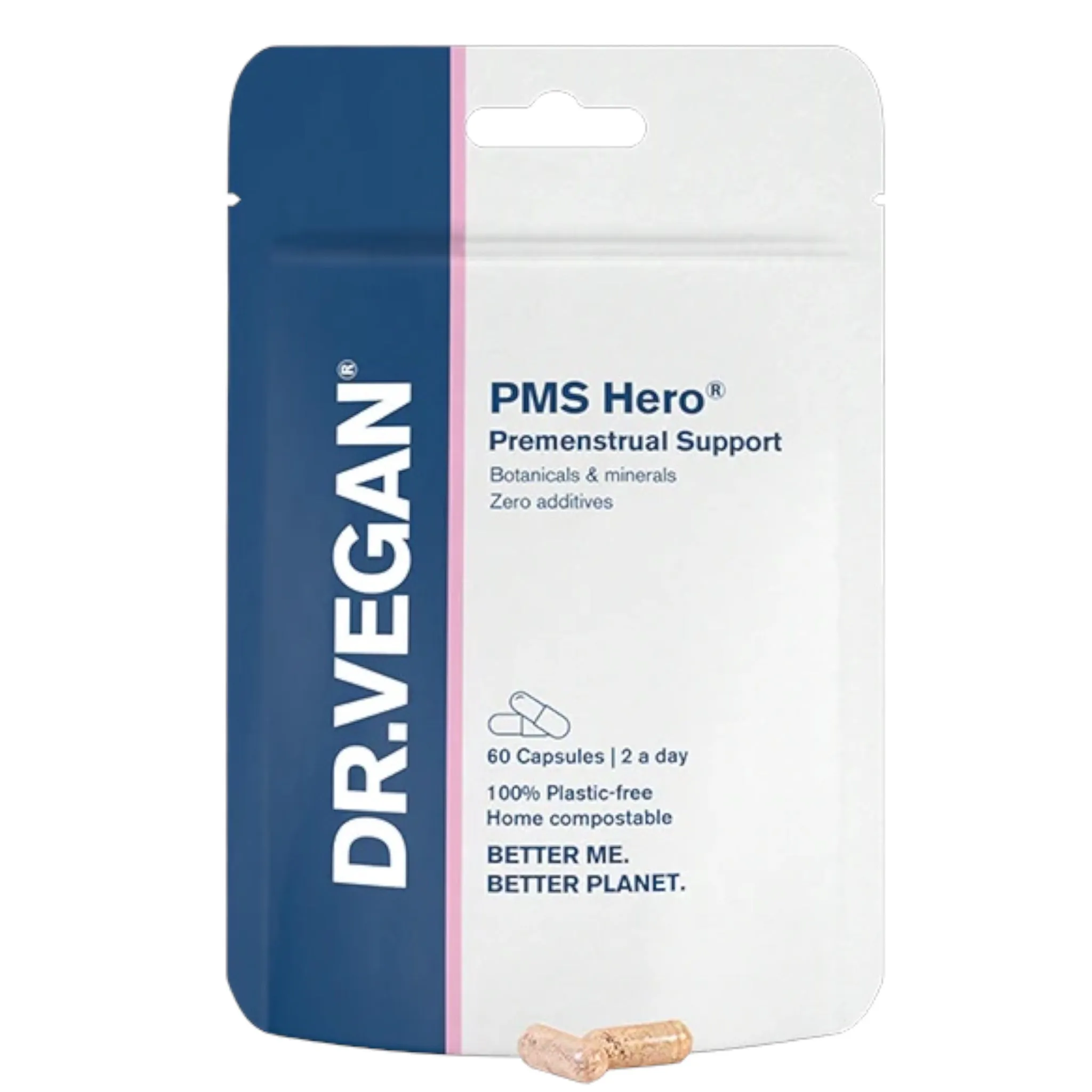 DR.VEGAN PMS Hero® PMS relief - 60 capsules