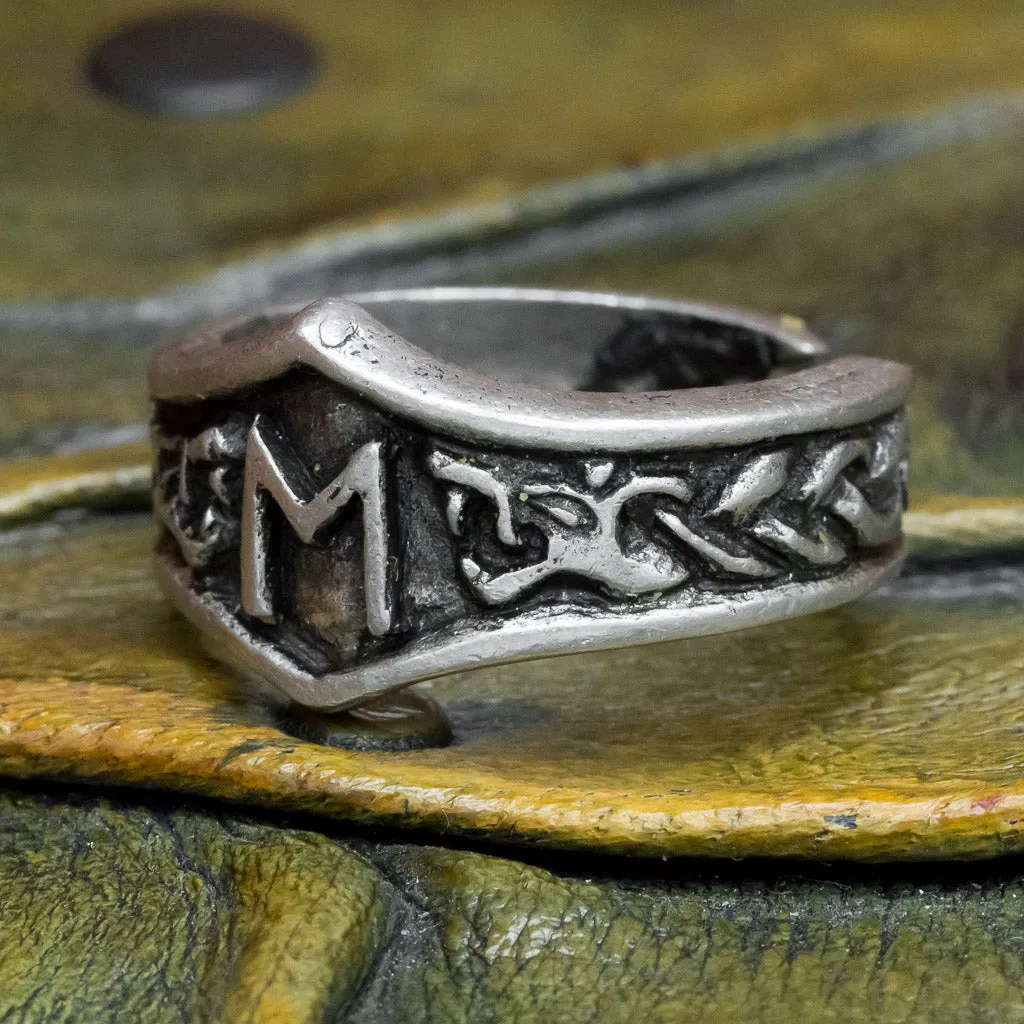 Ehwaz Asgard Rune Ring