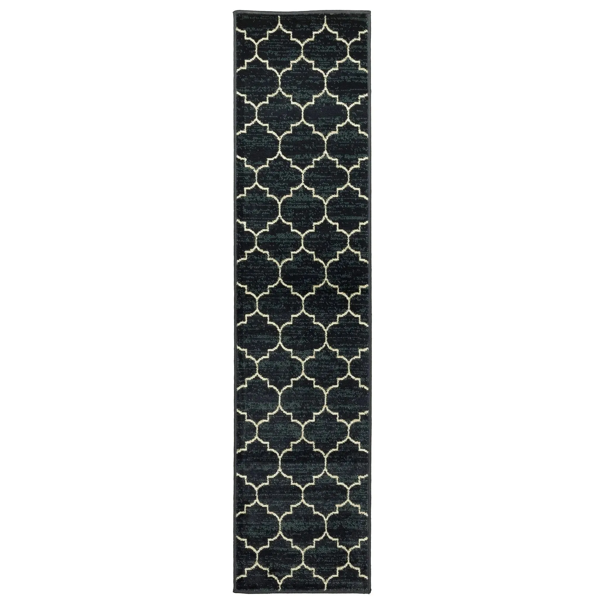 Evandale 9853B Navy/Ivory Rug