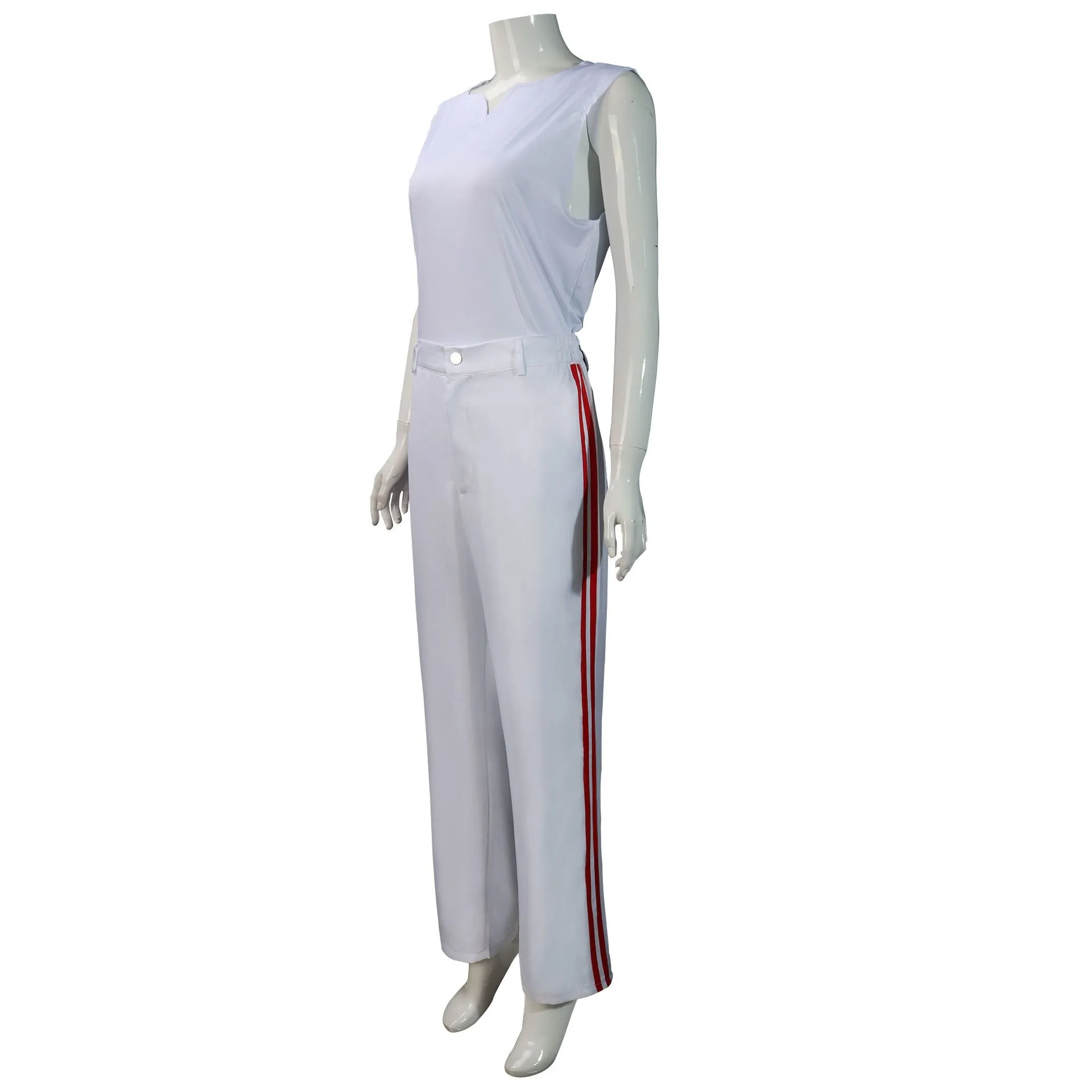 Freddie Mercury Cosplay Costume Queen's Lead Singer Outfit for Adults