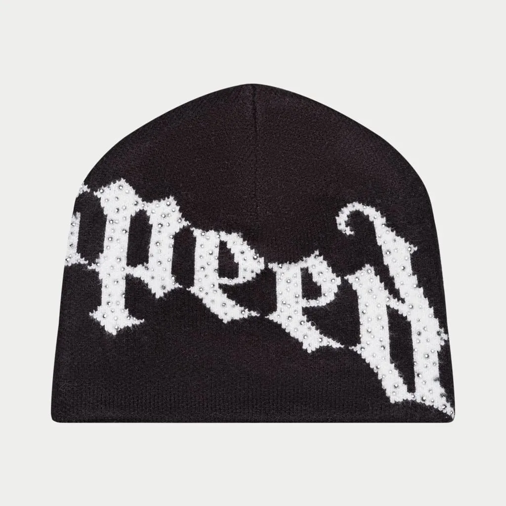 Godspeed - Og Logo Studded Beanie BLK/WHT