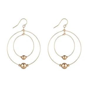 Gold Filled Double Hoop Earrings