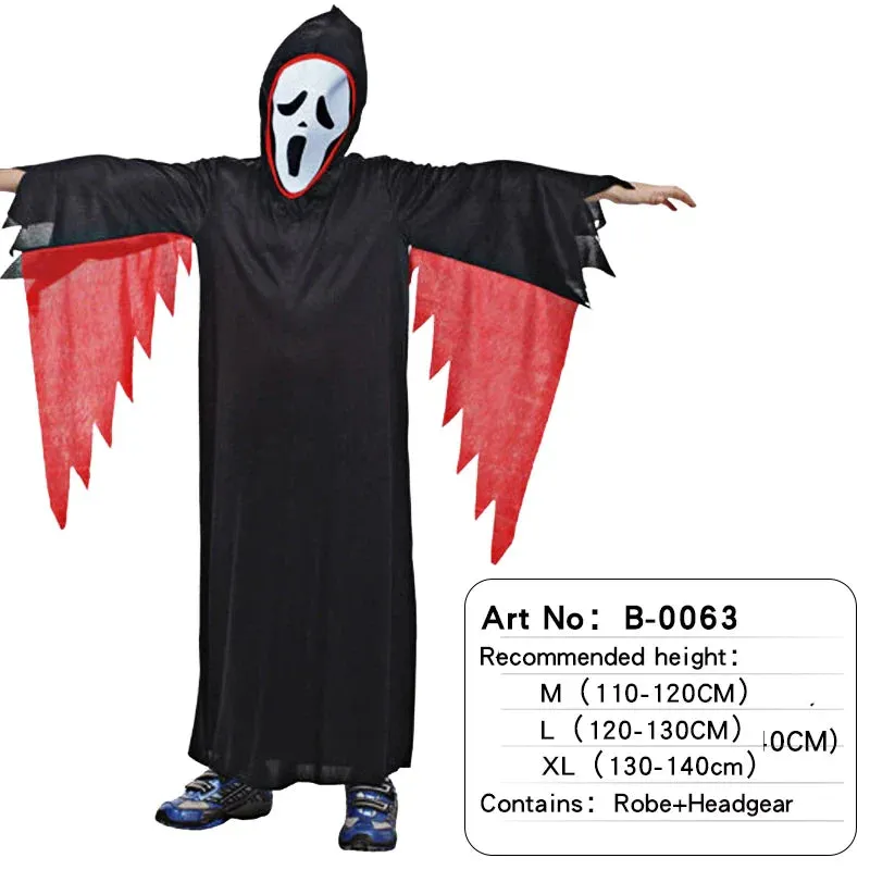 Gothic Kid Role Vampire Dracula Play Costumes