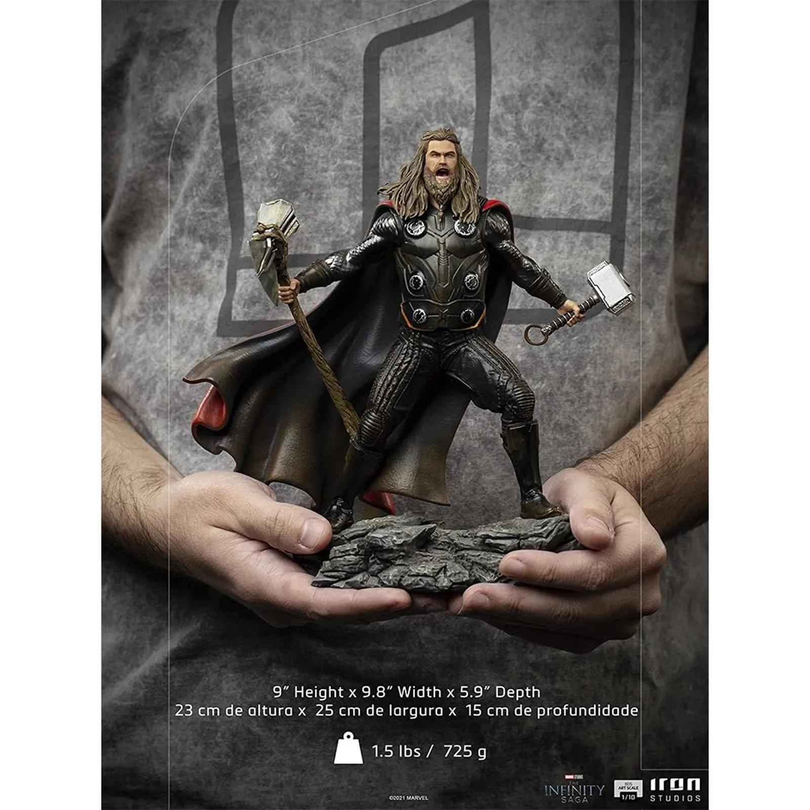 Hot Toys Marvel Infinity Saga Thor Ultimate Art 1:10 Scale BDS Iron Studios Figure