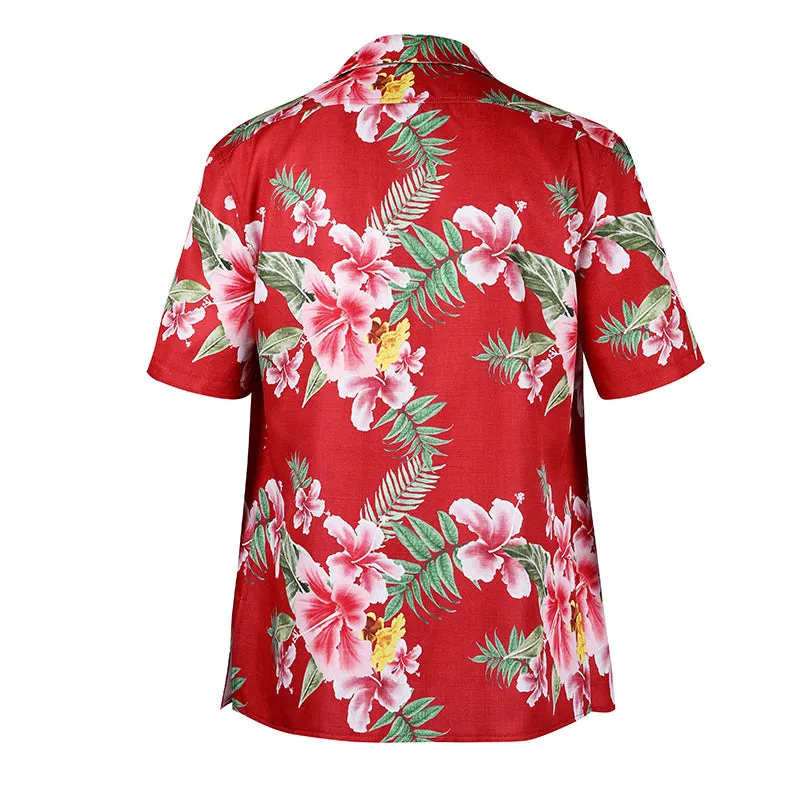 Ichiban Kasuga Shirt Like A Dragon Infinite Wealth Hawaiian Shirt Cosplay Costume