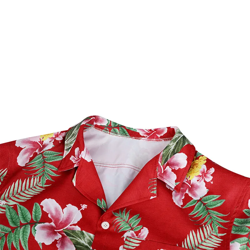 Ichiban Kasuga Shirt Like A Dragon Infinite Wealth Hawaiian Shirt Cosplay Costume