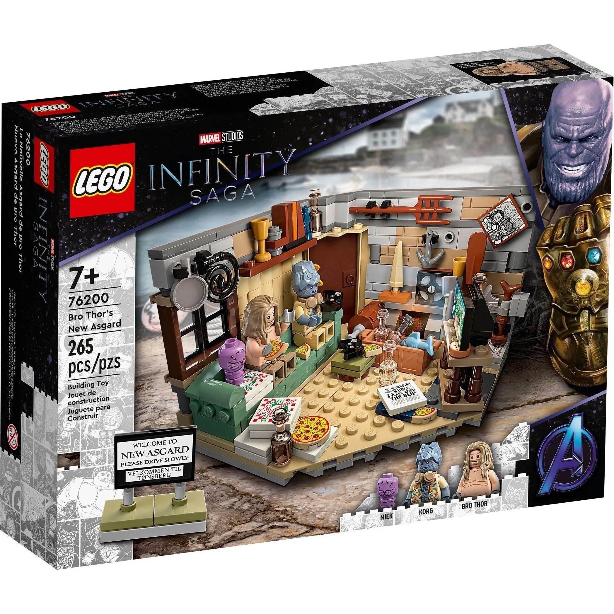 LEGO Marvel Studios 76200 Bro Thor's New Asgard (Outlet)