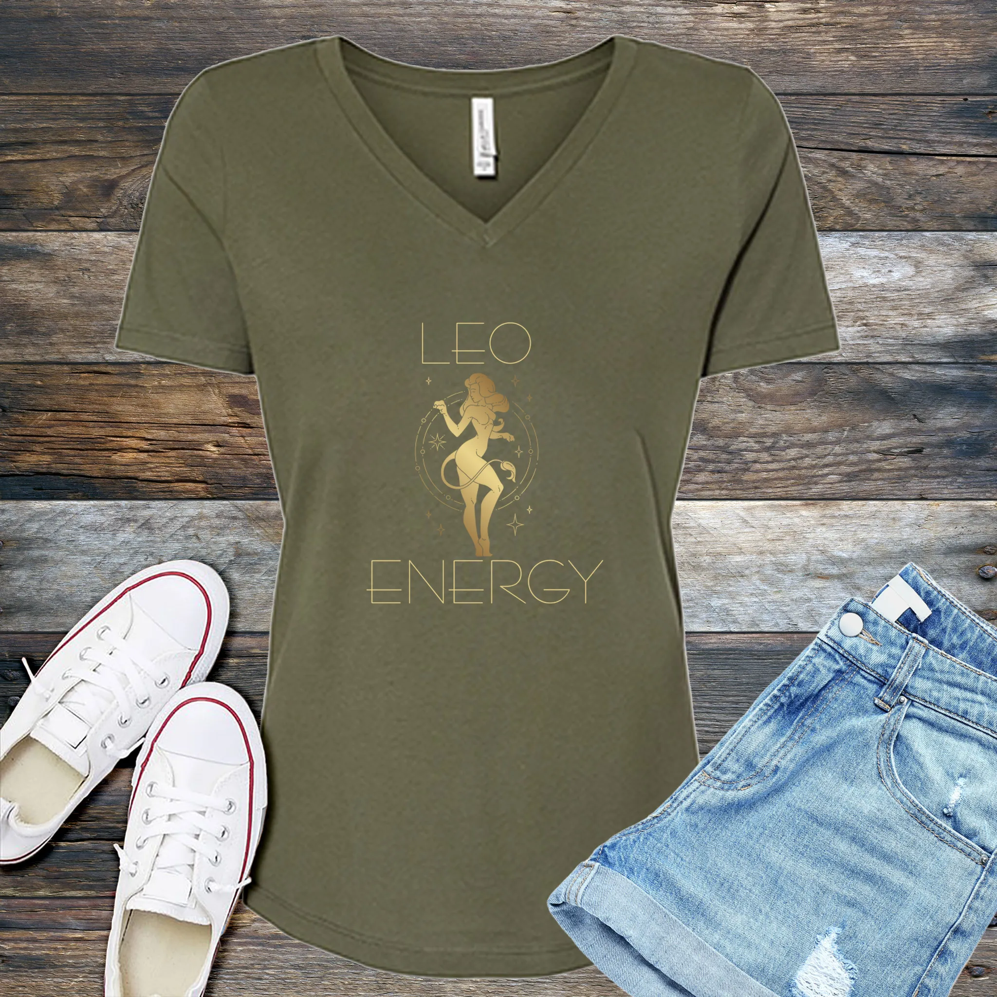 Leo Energy V-Neck