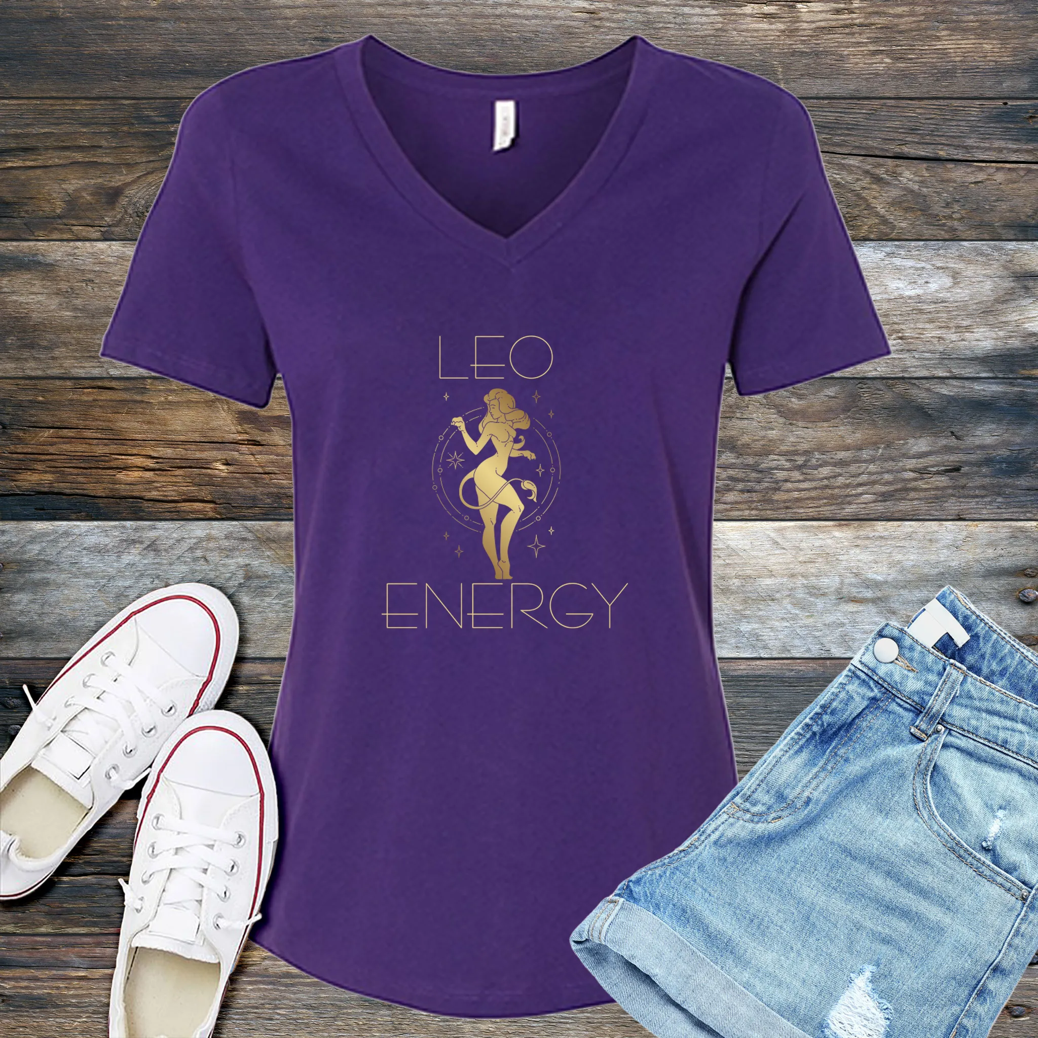 Leo Energy V-Neck