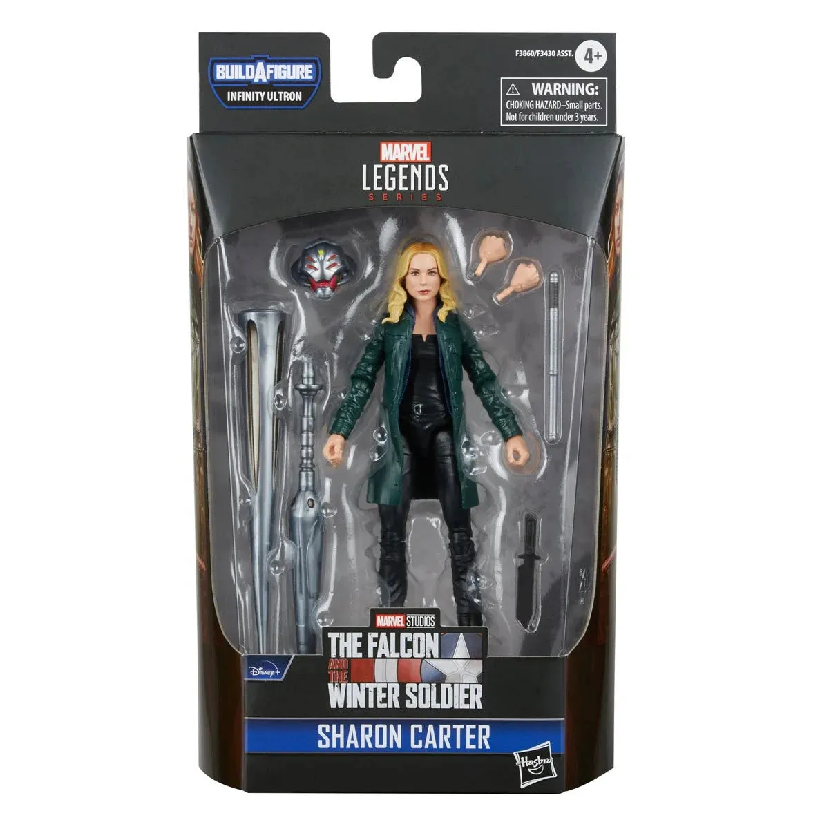 Marvel Legends Series - Infinity Ultron BAF - The Falcon and the Winter Soldier - Sharon Carter Action Figure (F3860)