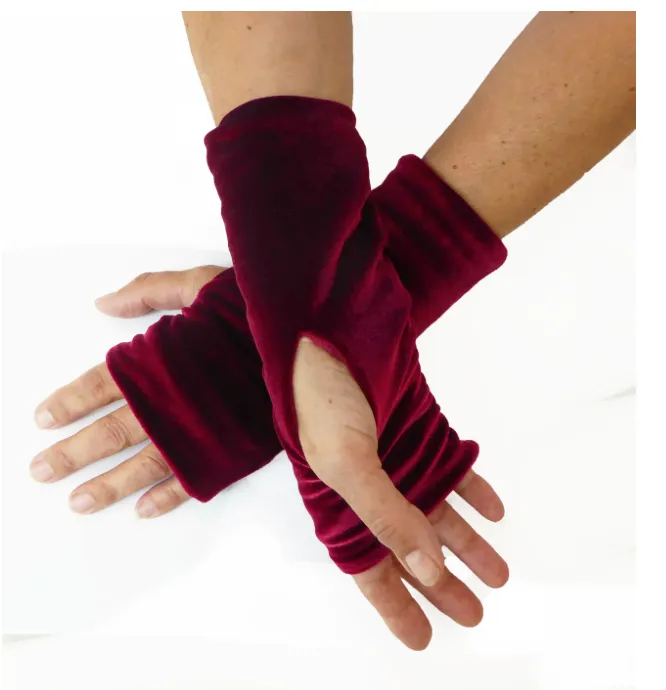 Matching Set: Velvet Snood & Velvet Wristees® (Regular)