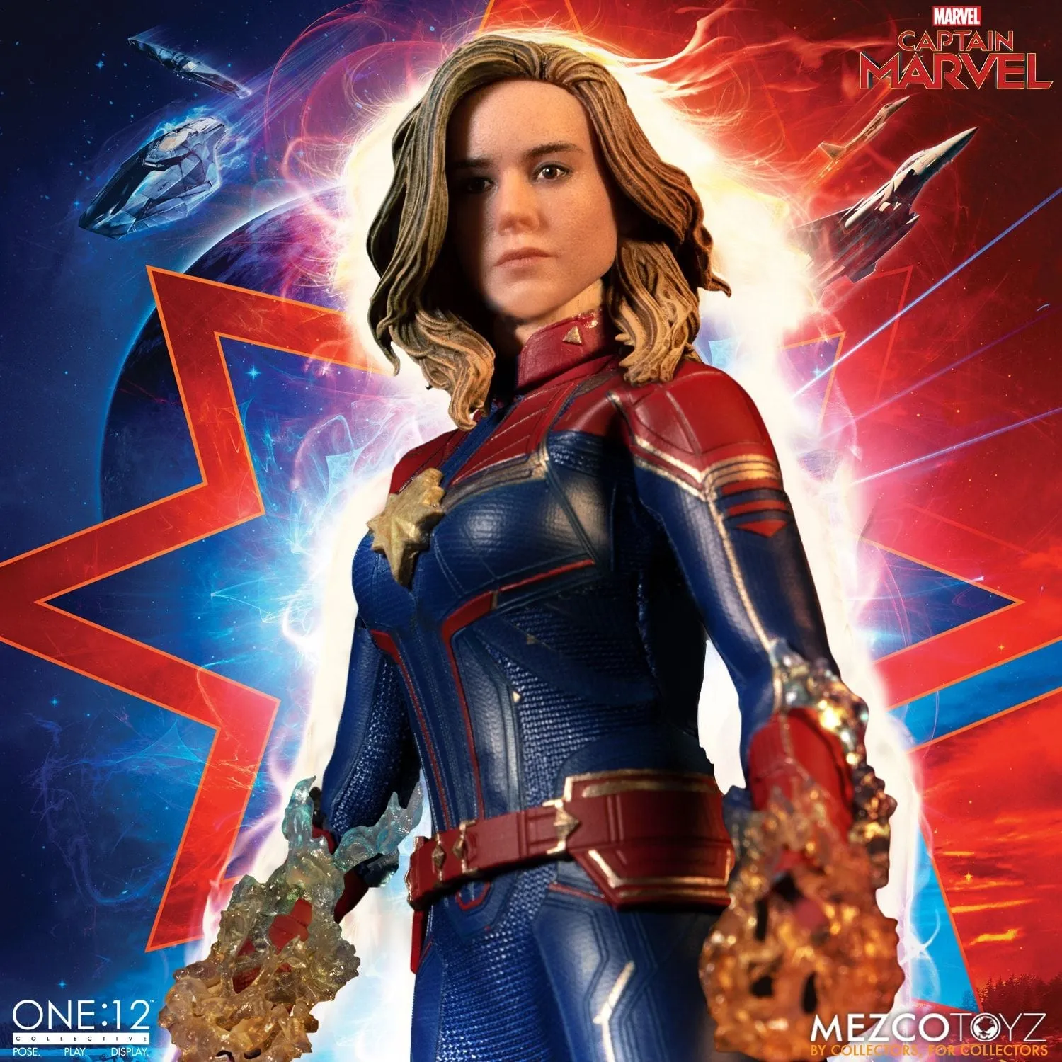 Mezco Toyz ONE:12 Collective: Captain Marvel (2019) Action Figure