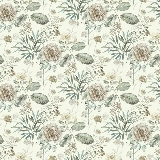 Midsummer Floral Wallpaper