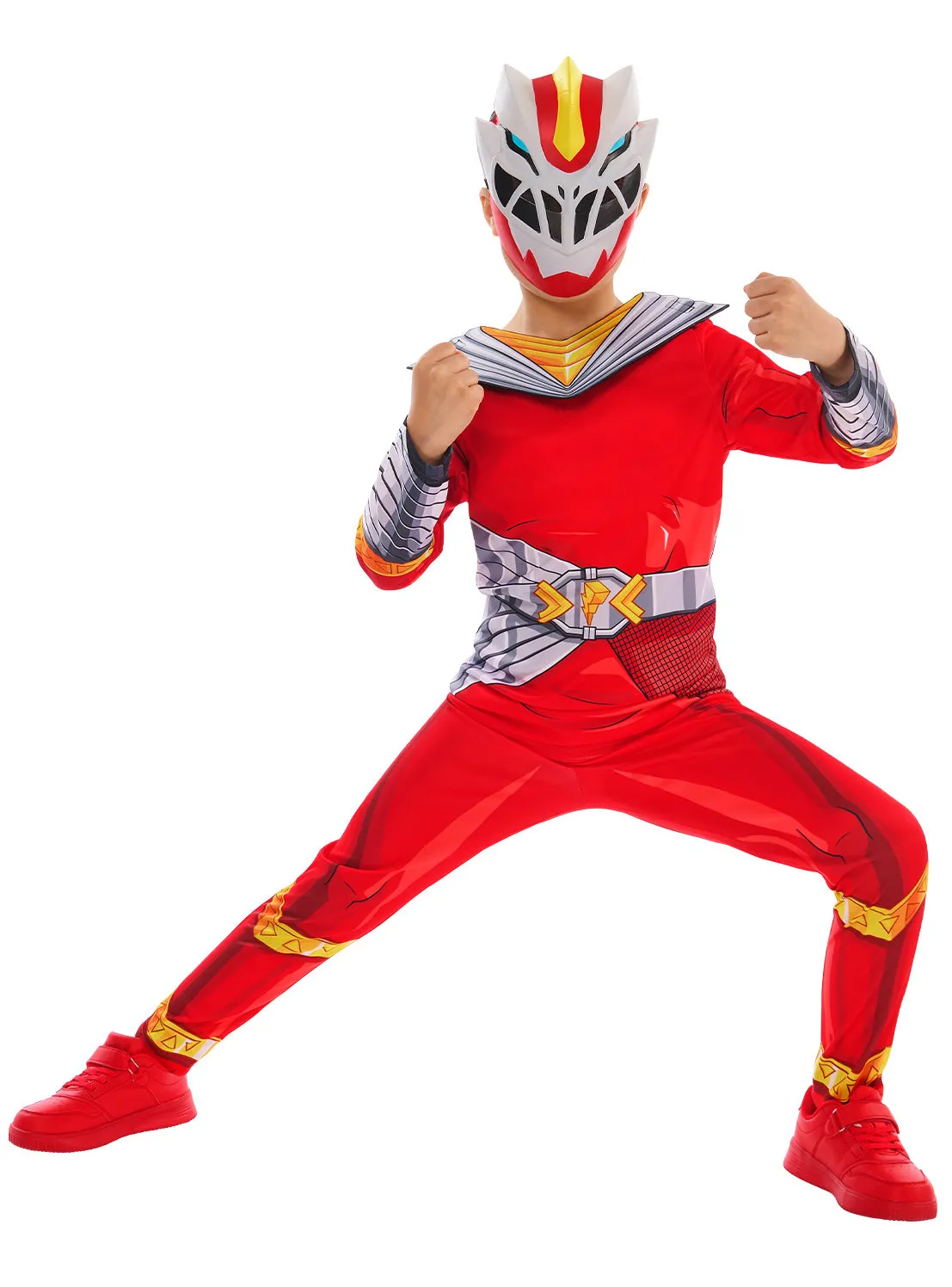 Mighty Morphin Power Rangers Cosmic Fury Girls Red Ranger Costume