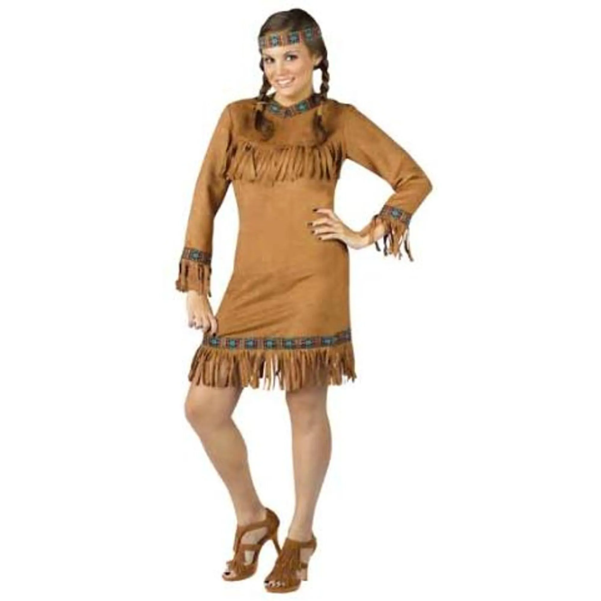 Native American Plus Size Women's Dress - Size 16W-20W (1/Pk)