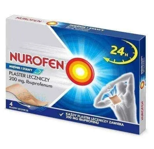 Nurofen Muscles and Joints healing plasters x 4 pieces