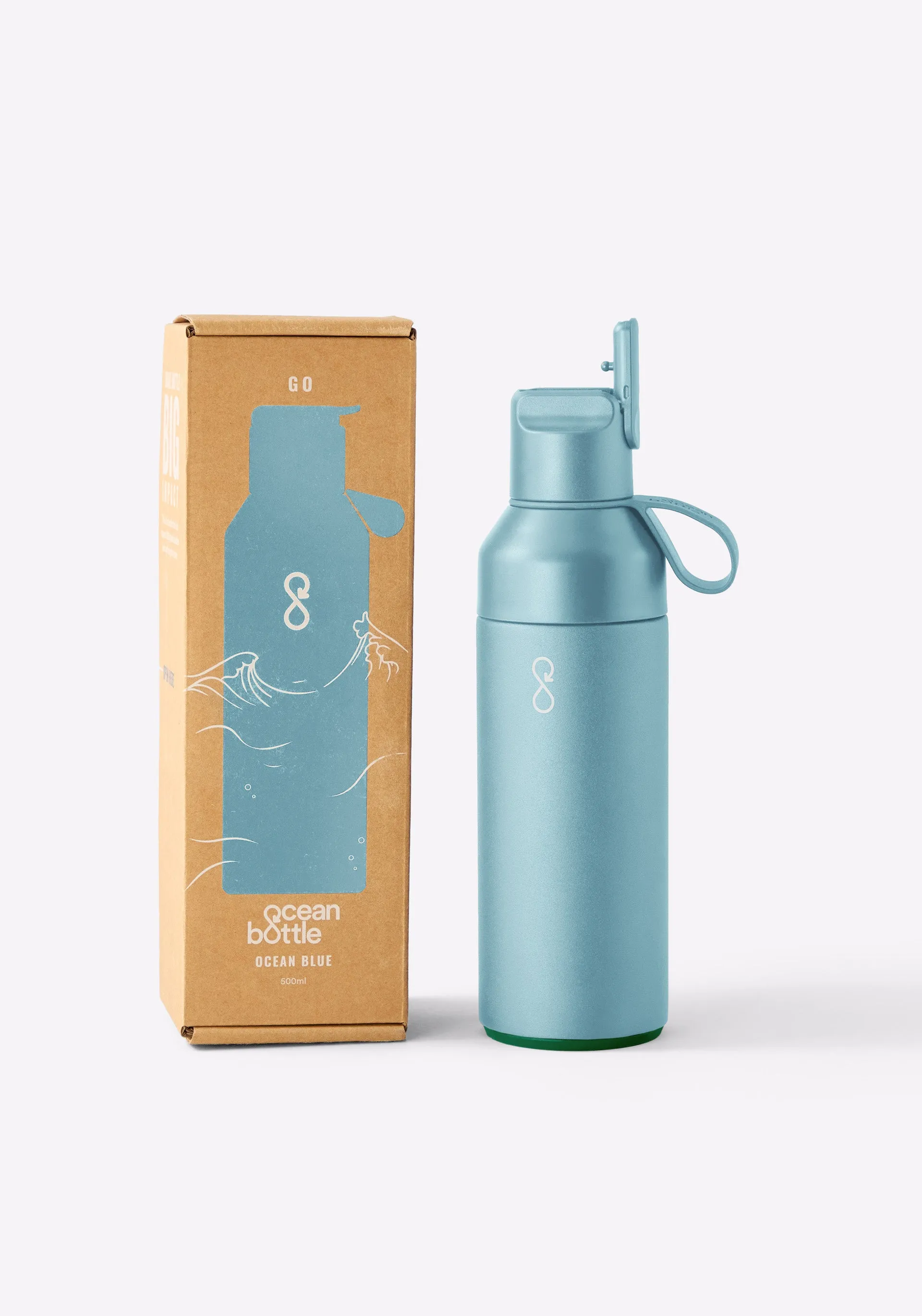 Ocean Bottle GO - Sky Blue (17oz)