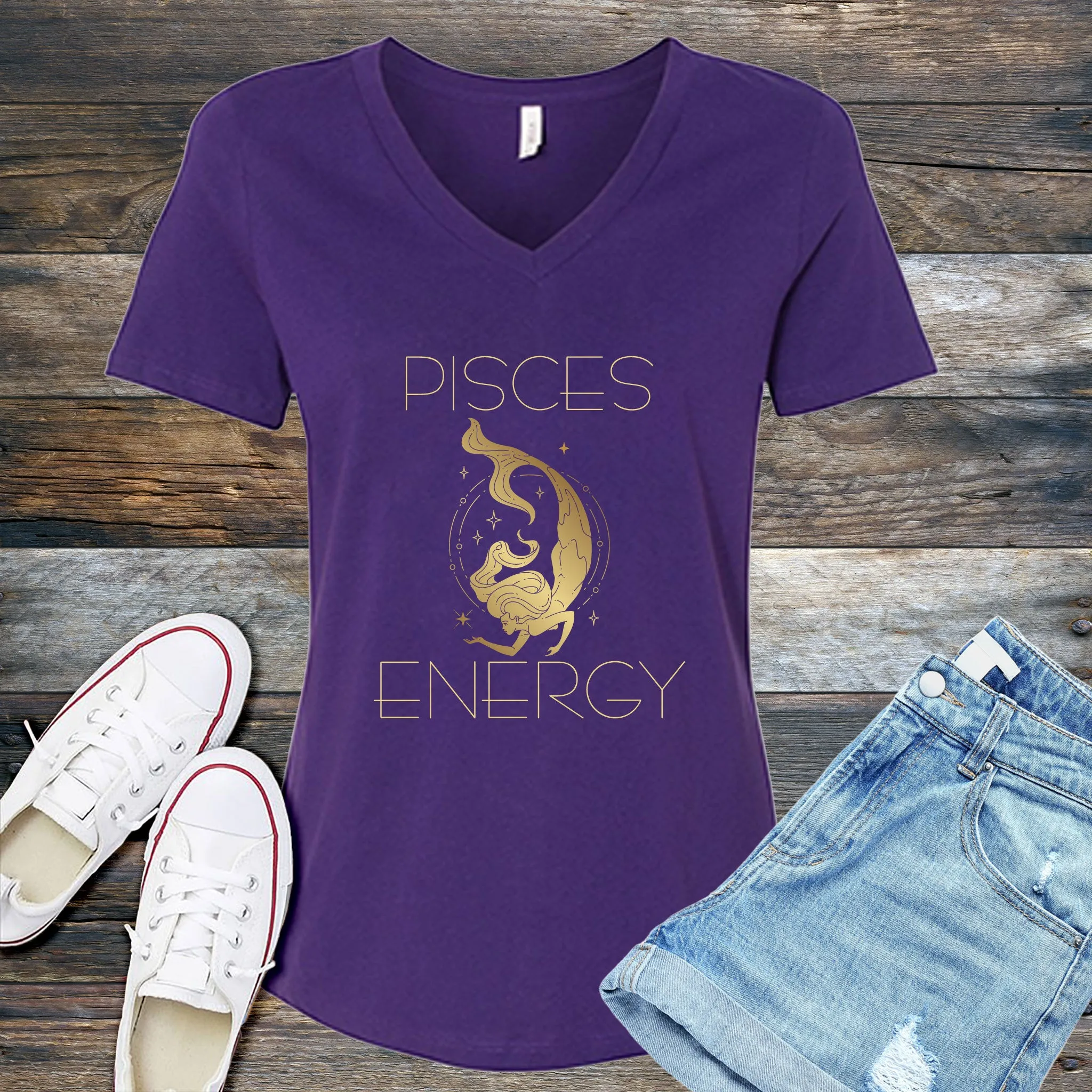 Pisces Energy V-Neck