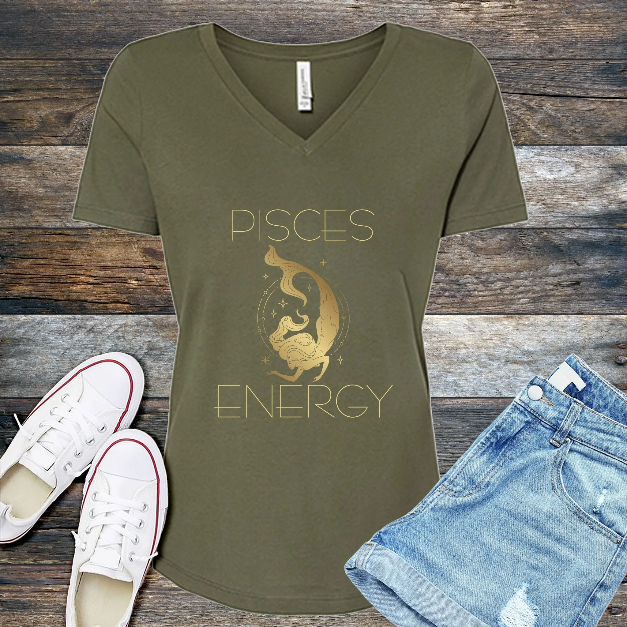 Pisces Energy V-Neck