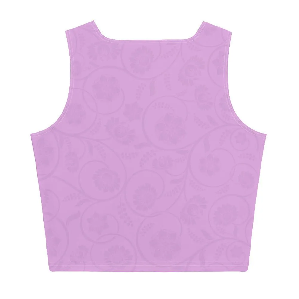 Rapunzel Inspired Crop Top