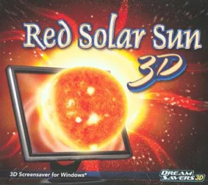 Red Solar Sun 3D Screensaver