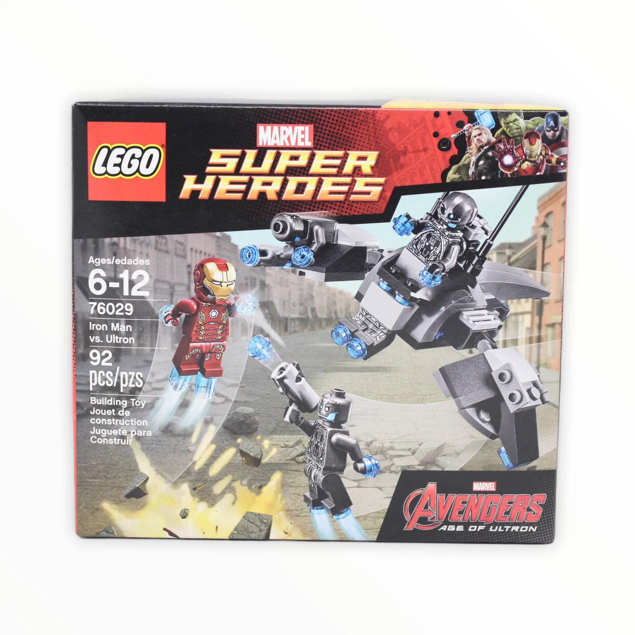 Retired Set 76029 Marvel Super Heroes Iron Man vs. Ultron