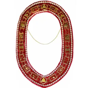 Royal Arch - Chain Collar with Rhinestones