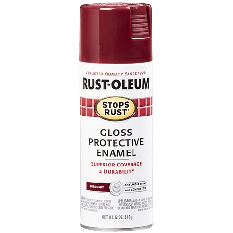 Rust-Oleum® Protective Enamel Spray Paint Gloss Burgundy