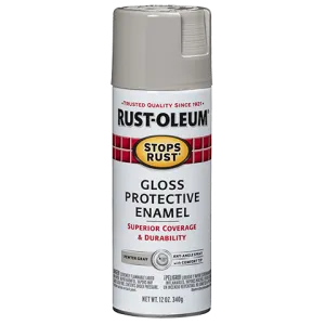 Rust-Oleum® Protective Enamel Spray Paint Gloss Pewter Gray