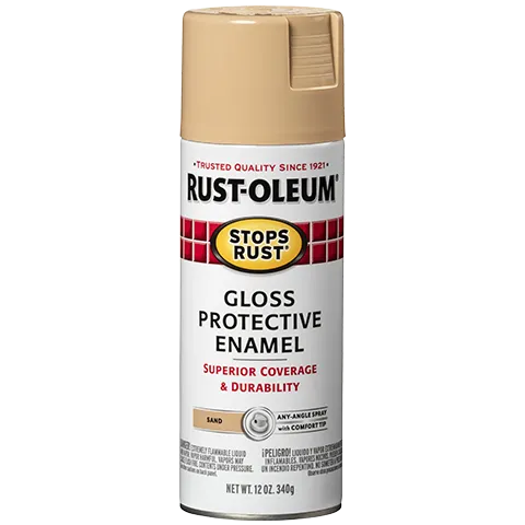 Rust-Oleum® Protective Enamel Spray Paint Gloss Sand