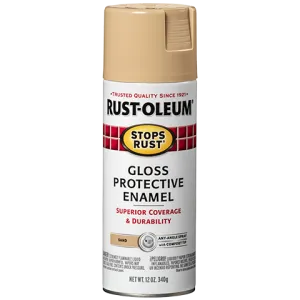 Rust-Oleum® Protective Enamel Spray Paint Gloss Sand