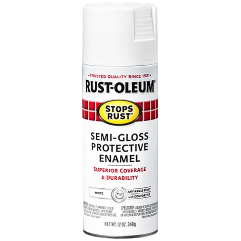 Rust-Oleum® Protective Enamel Spray Paint Semi-Gloss White