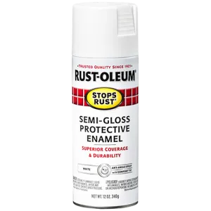 Rust-Oleum® Protective Enamel Spray Paint Semi-Gloss White