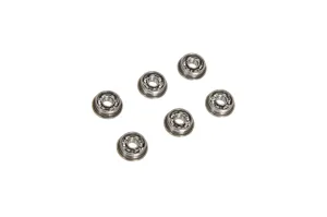 Set of 6 J-Caged Hybrid Ceramic 8mm Ball Bearings