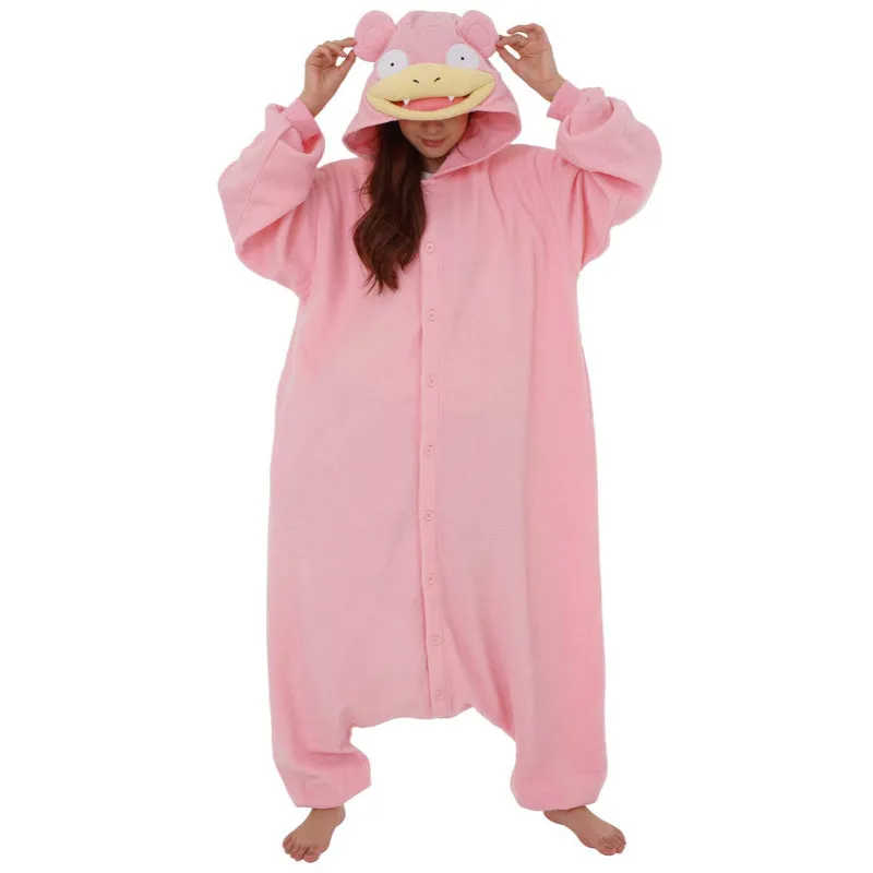 Slowpoke Cartoon Inspired Onesie Costume