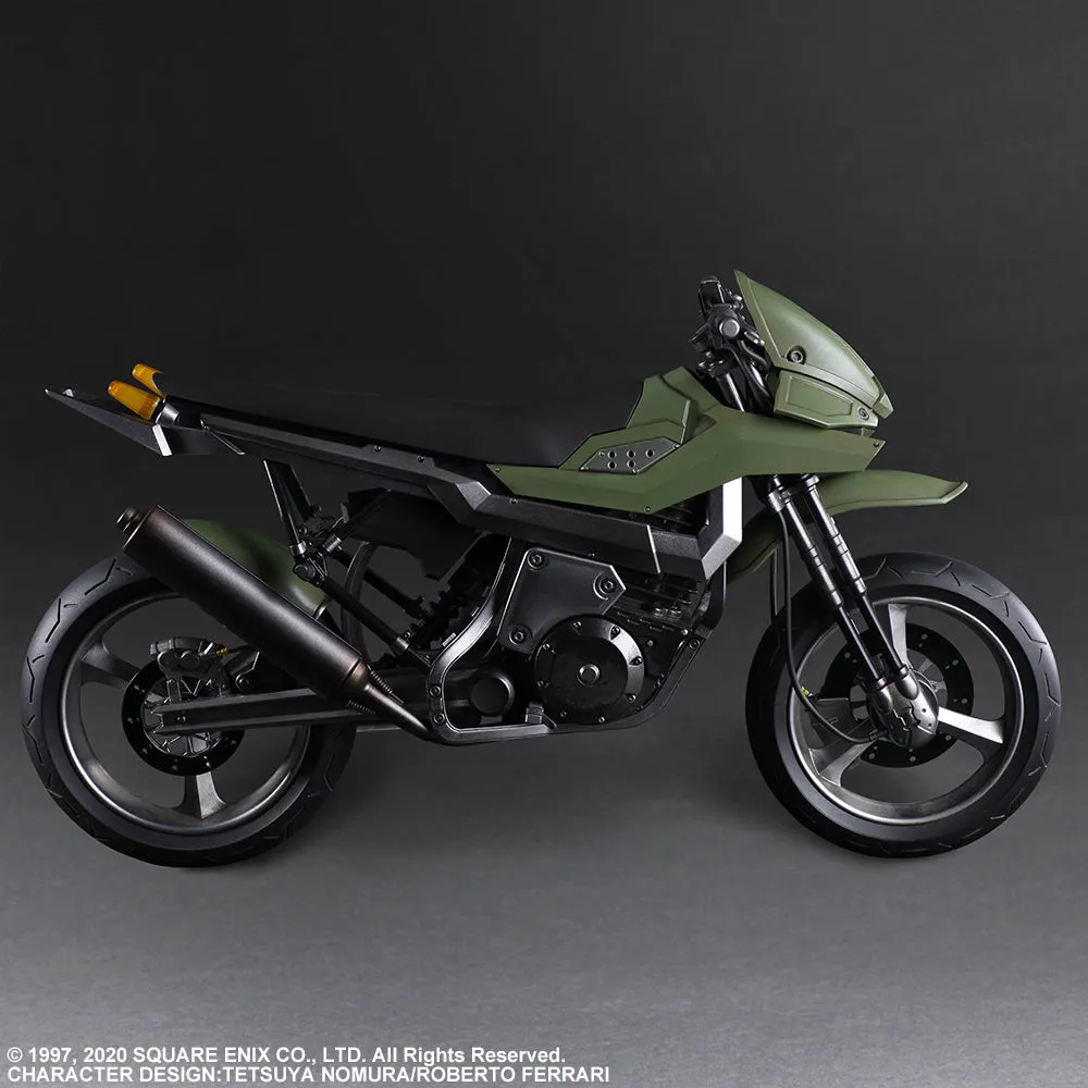 Square Enix Final Fantasy VII Remake Jessie and Motorcycle Play Arts Kai Action Figure Set