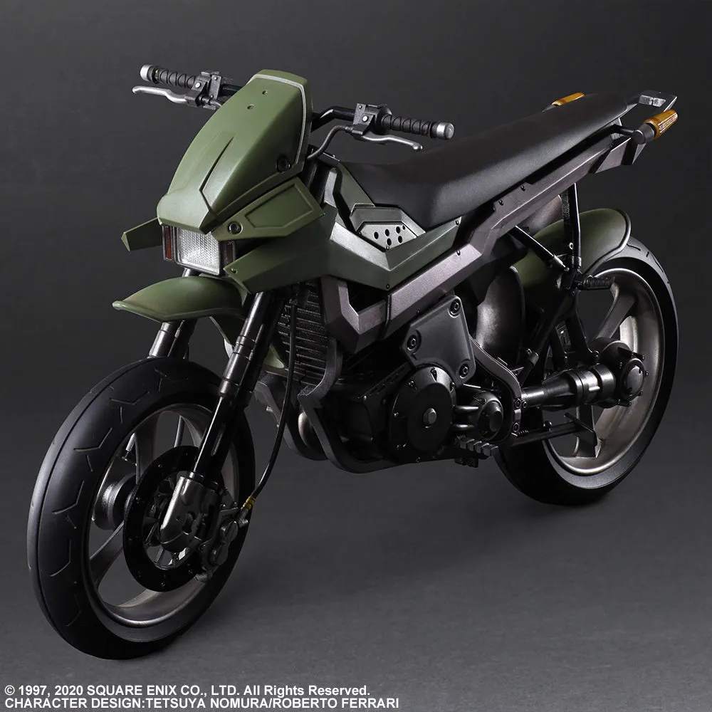 Square Enix Final Fantasy VII Remake Jessie and Motorcycle Play Arts Kai Action Figure Set