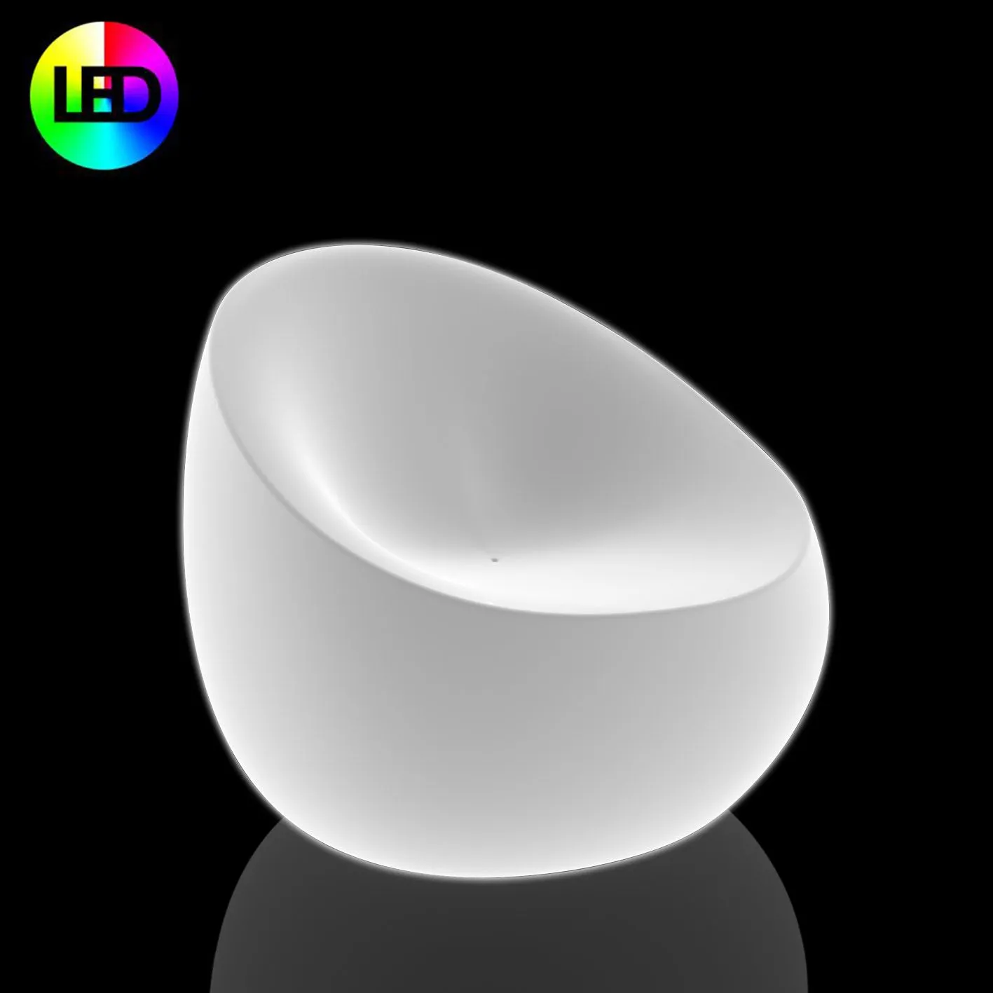 Stone Illuminated Lounge Chair