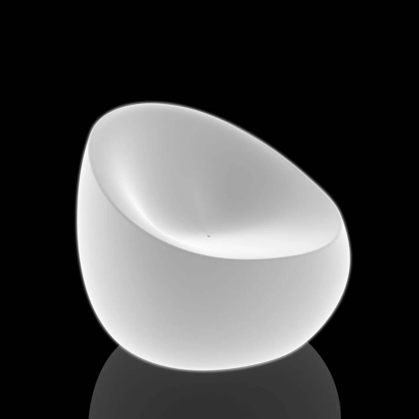 Stone Illuminated Lounge Chair