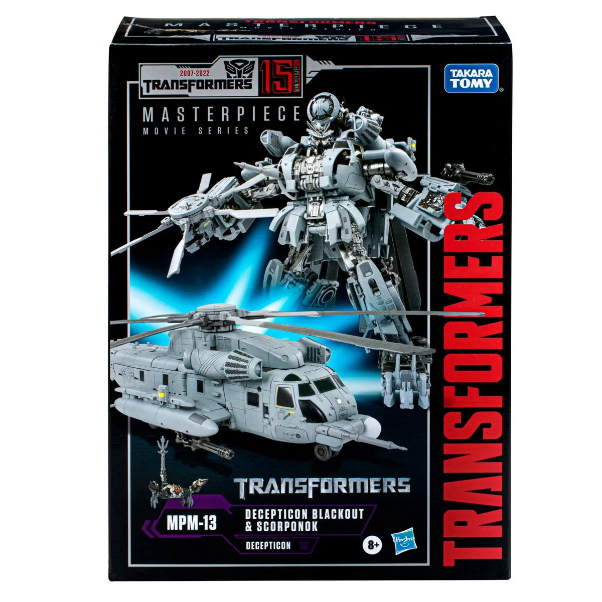 Transformers Movie Masterpiece Series MPM-13 Decepticon Blackout and Scorponok