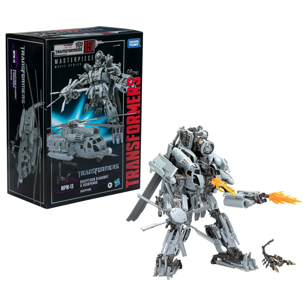 Transformers Movie Masterpiece Series MPM-13 Decepticon Blackout and Scorponok